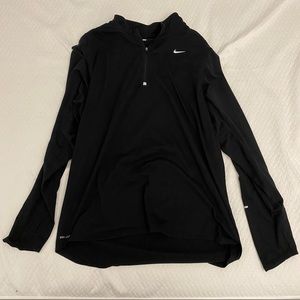 NWOT Black Men’s Nike Quarter-zip Long Sleeve